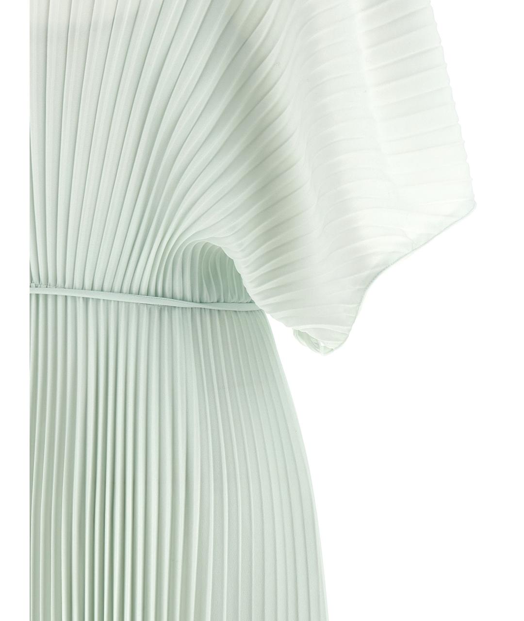 TWIN-SET Голубое полиэстеровое платье, фото 4