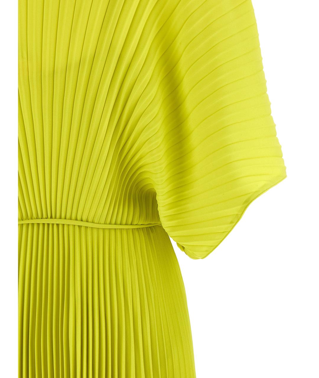 TWIN-SET Зеленые полиэстеровое платье, фото 4