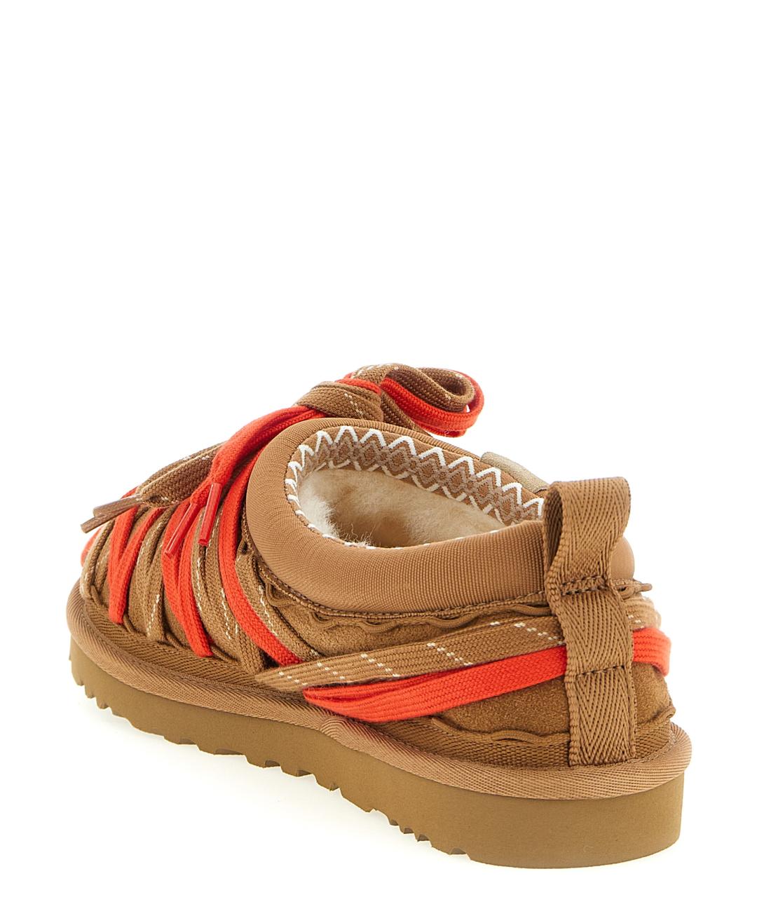 UGG AUSTRALIA Коричневые замшевые низкие ботинки, фото 3