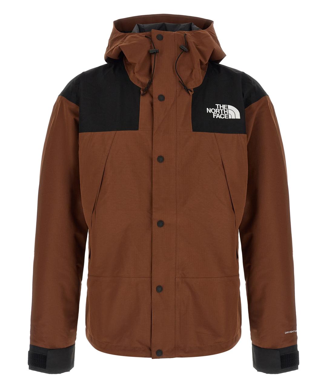 THE NORTH FACE Коричневая полиэстеровая куртка, фото 1