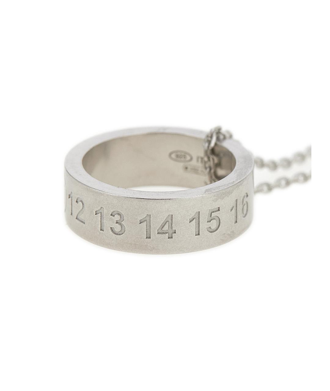 MAISON MARGIELA Серебряная серебряная цепочка/подвеска, фото 2