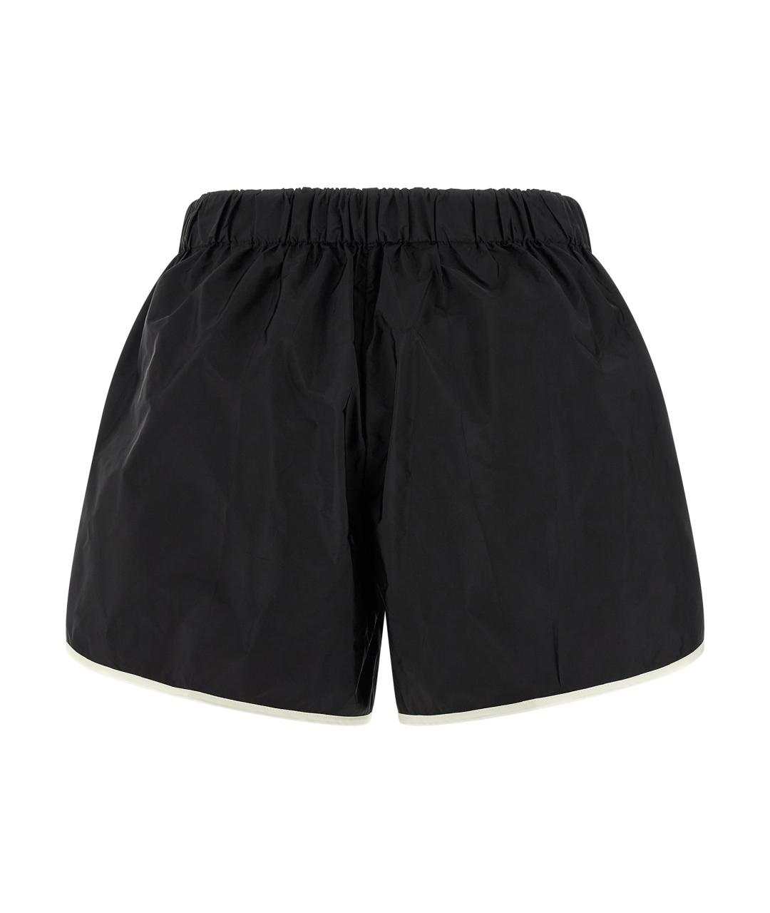PRADA Черные полиамидовые шорты, фото 2