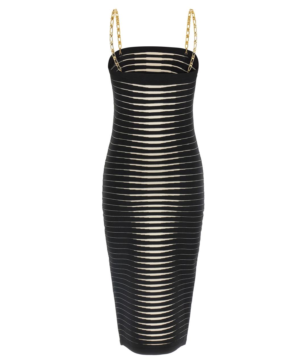 ELISABETTA FRANCHI Мульти вискозное коктейльное платье, фото 3