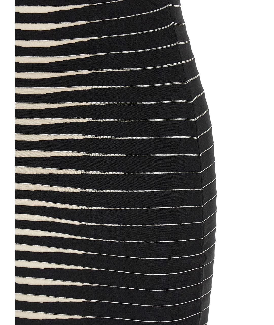 ELISABETTA FRANCHI Мульти вискозное коктейльное платье, фото 5