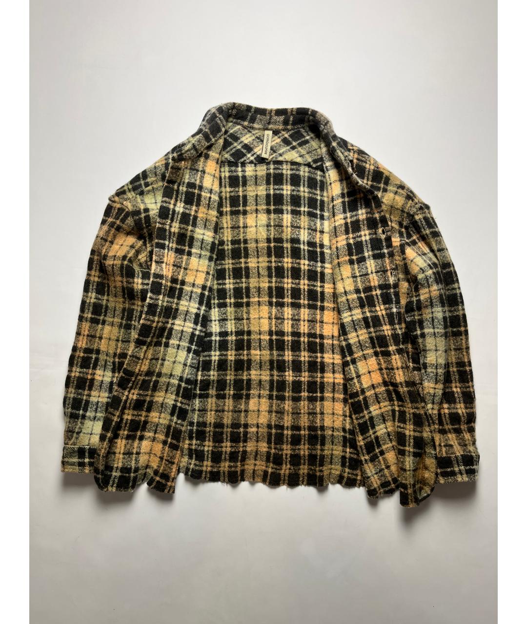 GIORGIO BRATO Черная шерстяная кэжуал рубашка, фото 5