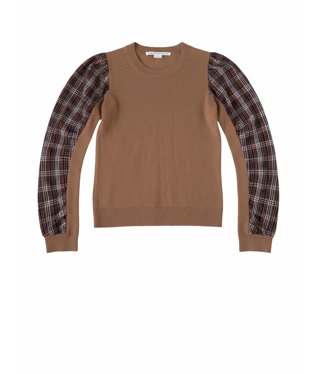 ARKET Коричневый шерстяной джемпер / свитер, фото 1