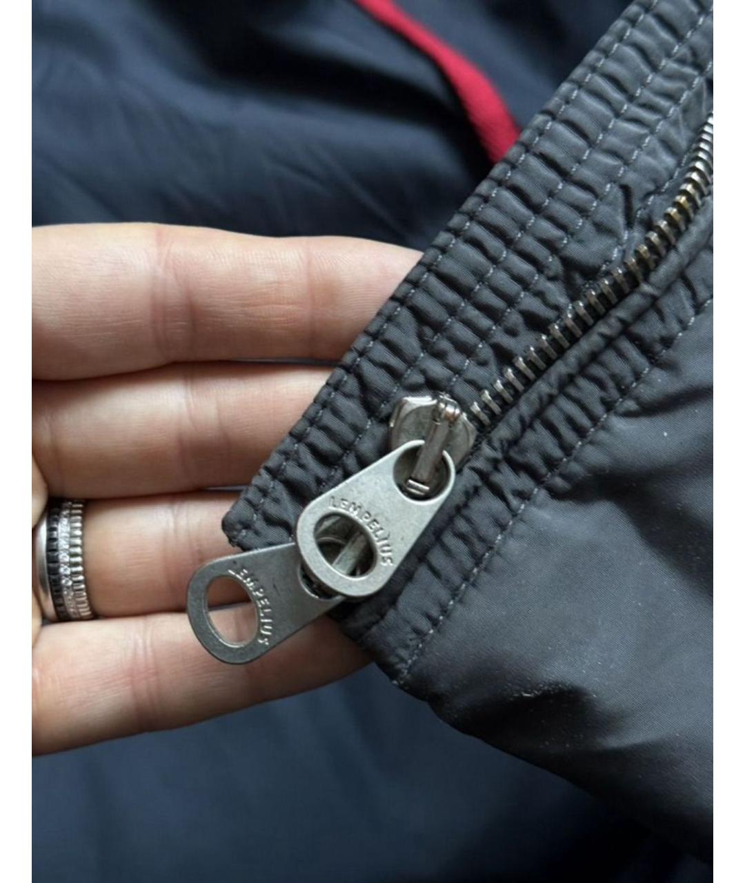 LEMPELIUS Серый пуховик, фото 4