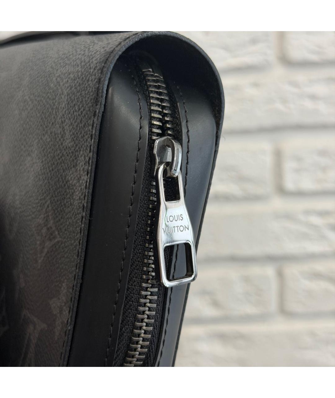 LOUIS VUITTON Черный кошелек, фото 7