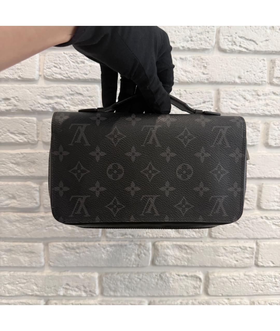 LOUIS VUITTON Черный кошелек, фото 2