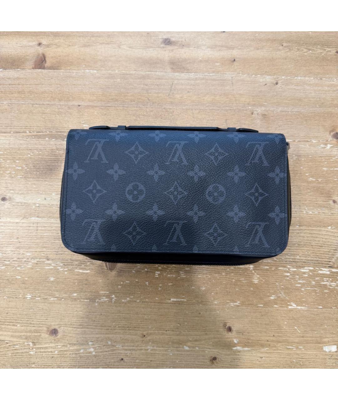LOUIS VUITTON Черный кошелек, фото 9