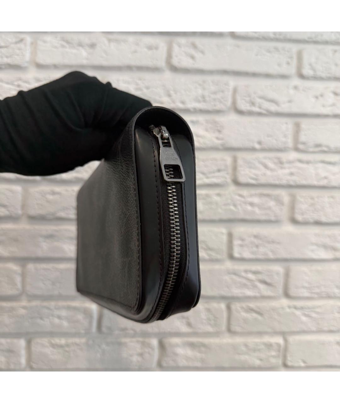 LOUIS VUITTON Черный кошелек, фото 3