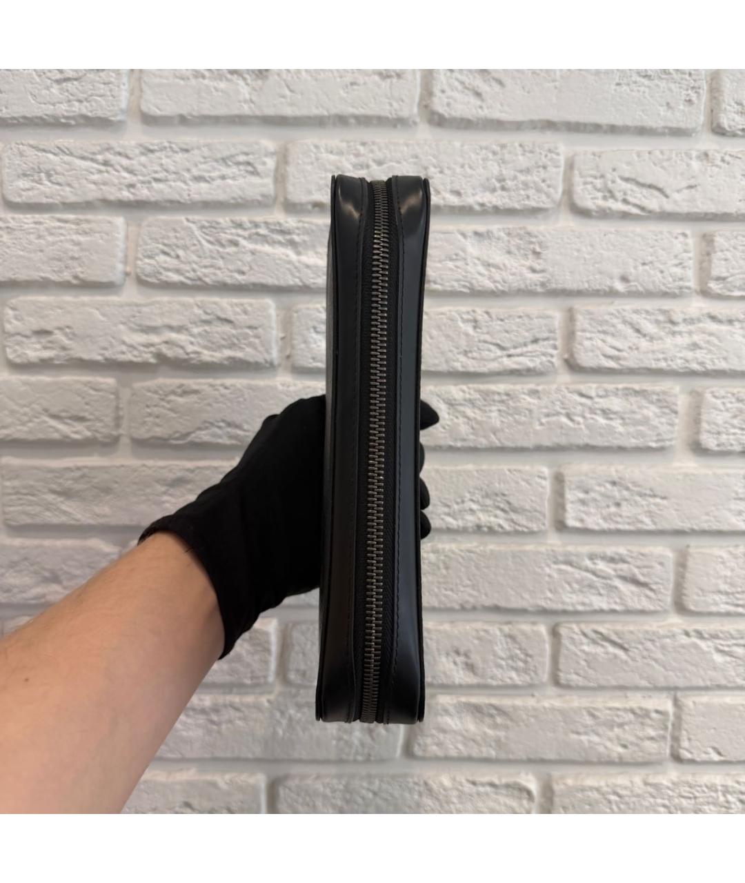 LOUIS VUITTON Черный кошелек, фото 4