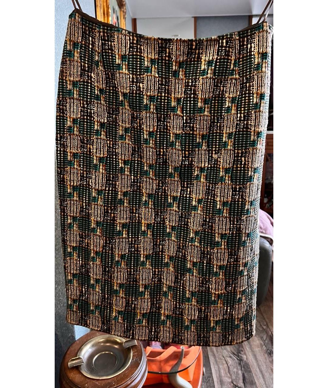 ESCADA Коричневый шерстяной костюм с юбками, фото 2