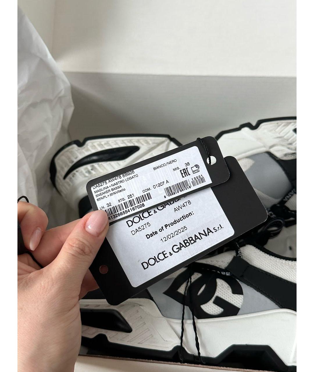DOLCE&GABBANA Мульти кроссовки, фото 7