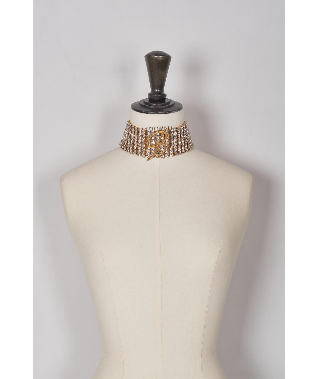 BLUMARINE Золотой чокер, фото 4