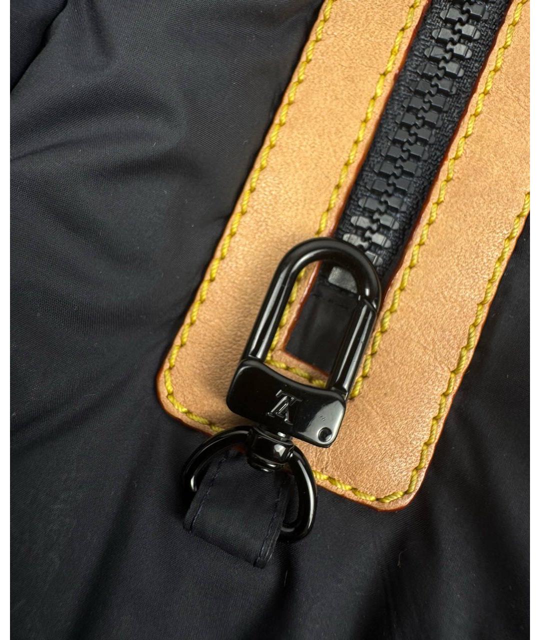 LOUIS VUITTON Черный деним пуховик, фото 6