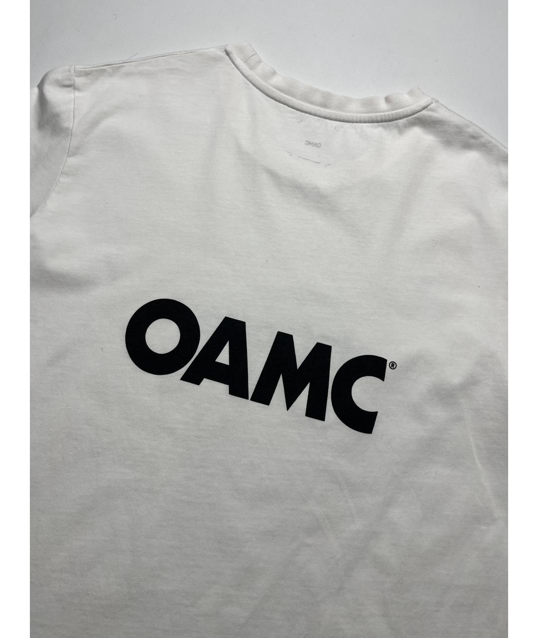 OAMC Белая хлопковая футболка, фото 8