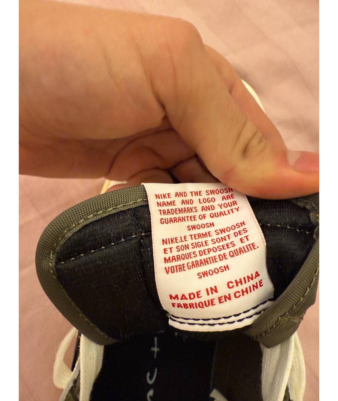 JORDAN Мульти замшевые низкие кроссовки / кеды, фото 7