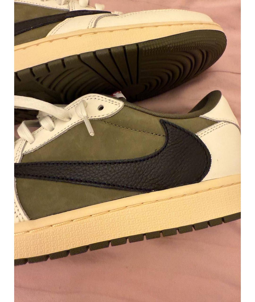 JORDAN Мульти замшевые низкие кроссовки / кеды, фото 4