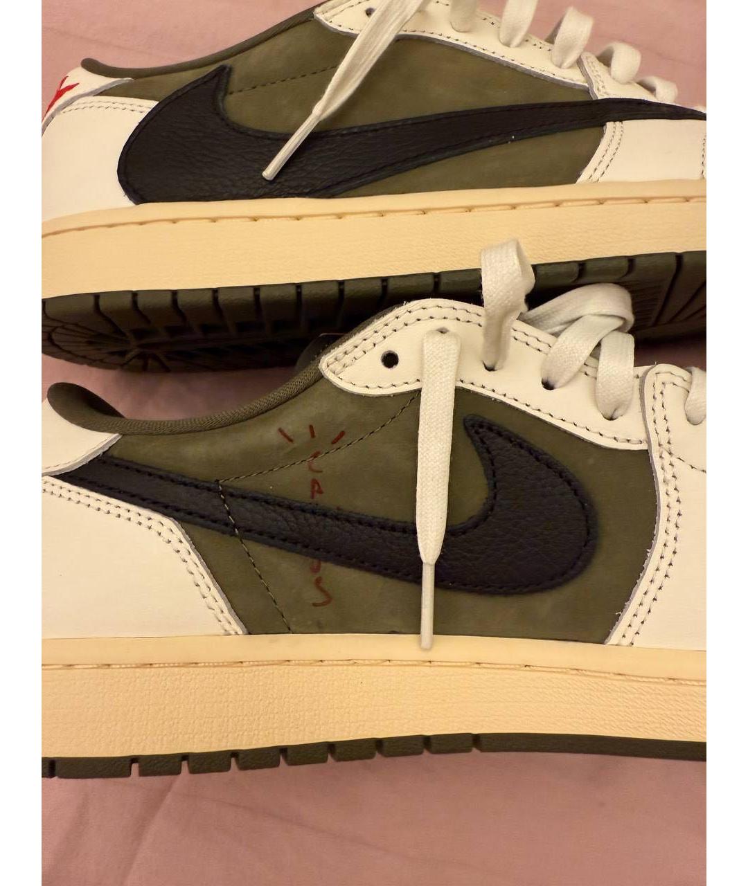 JORDAN Мульти замшевые низкие кроссовки / кеды, фото 5