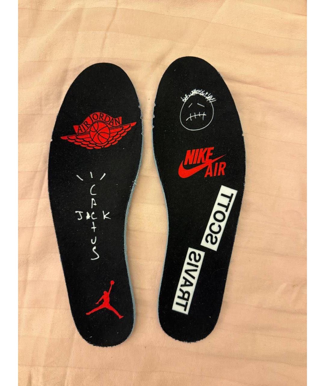 JORDAN Мульти замшевые низкие кроссовки / кеды, фото 8