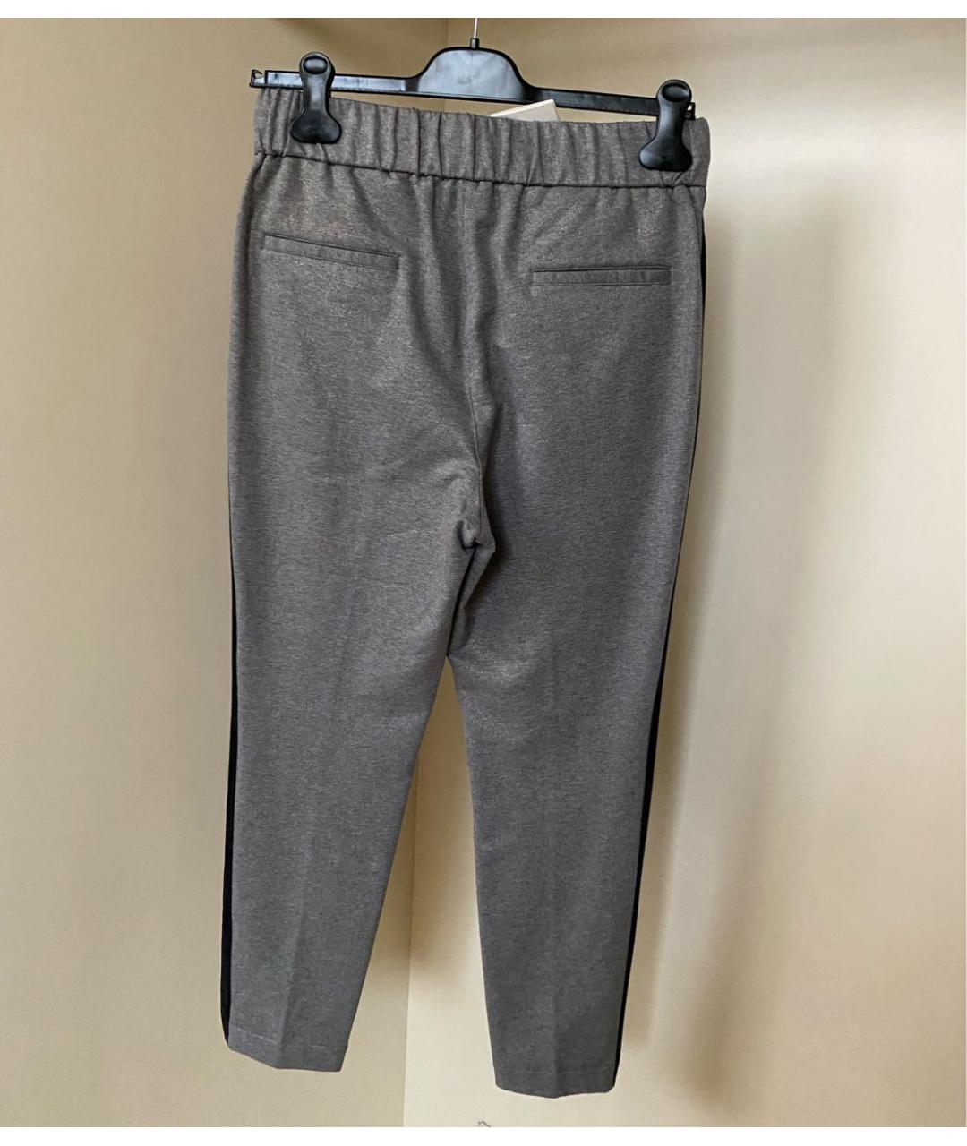 PESERICO Серые хлопковые спортивные брюки и шорты, фото 8