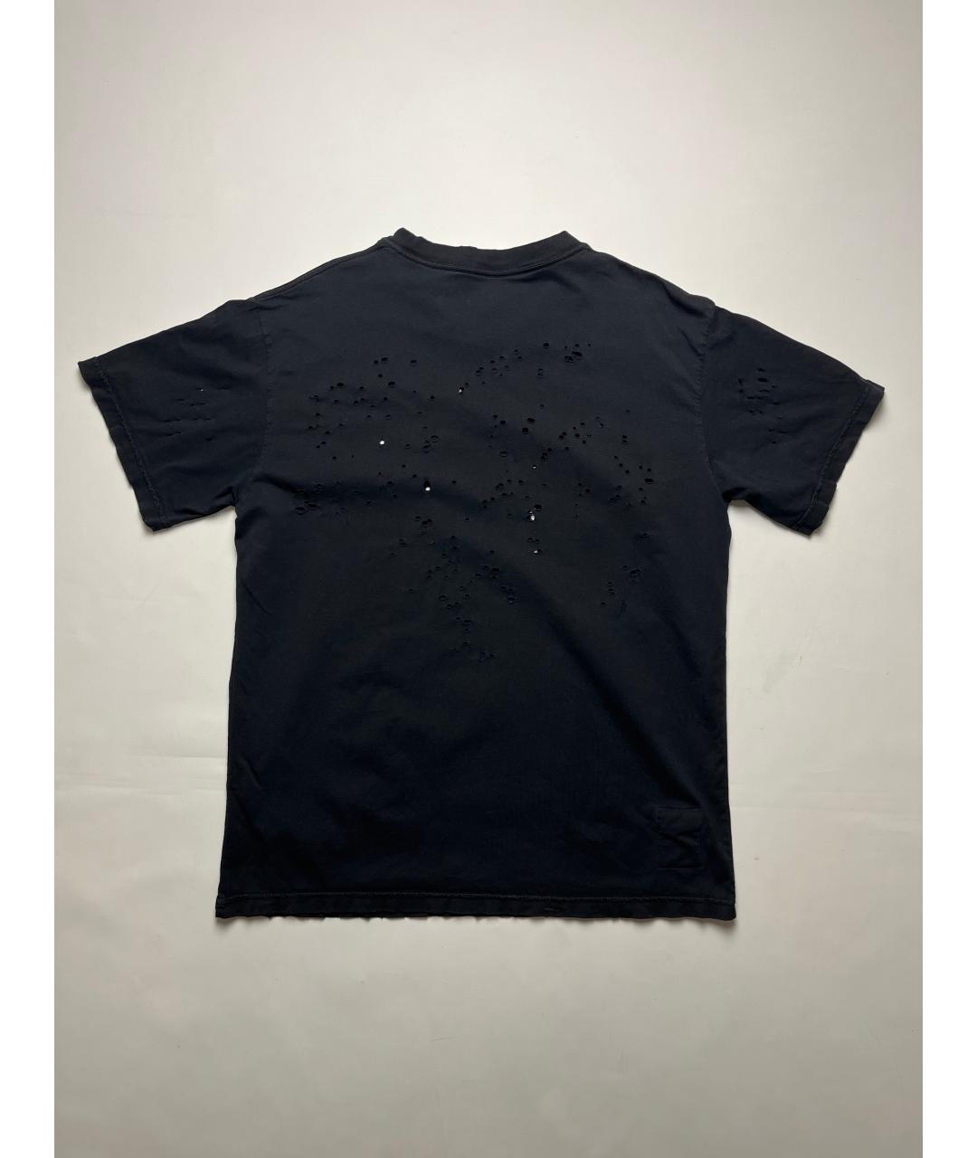 SATISFY Черная хлопковая футболка, фото 6