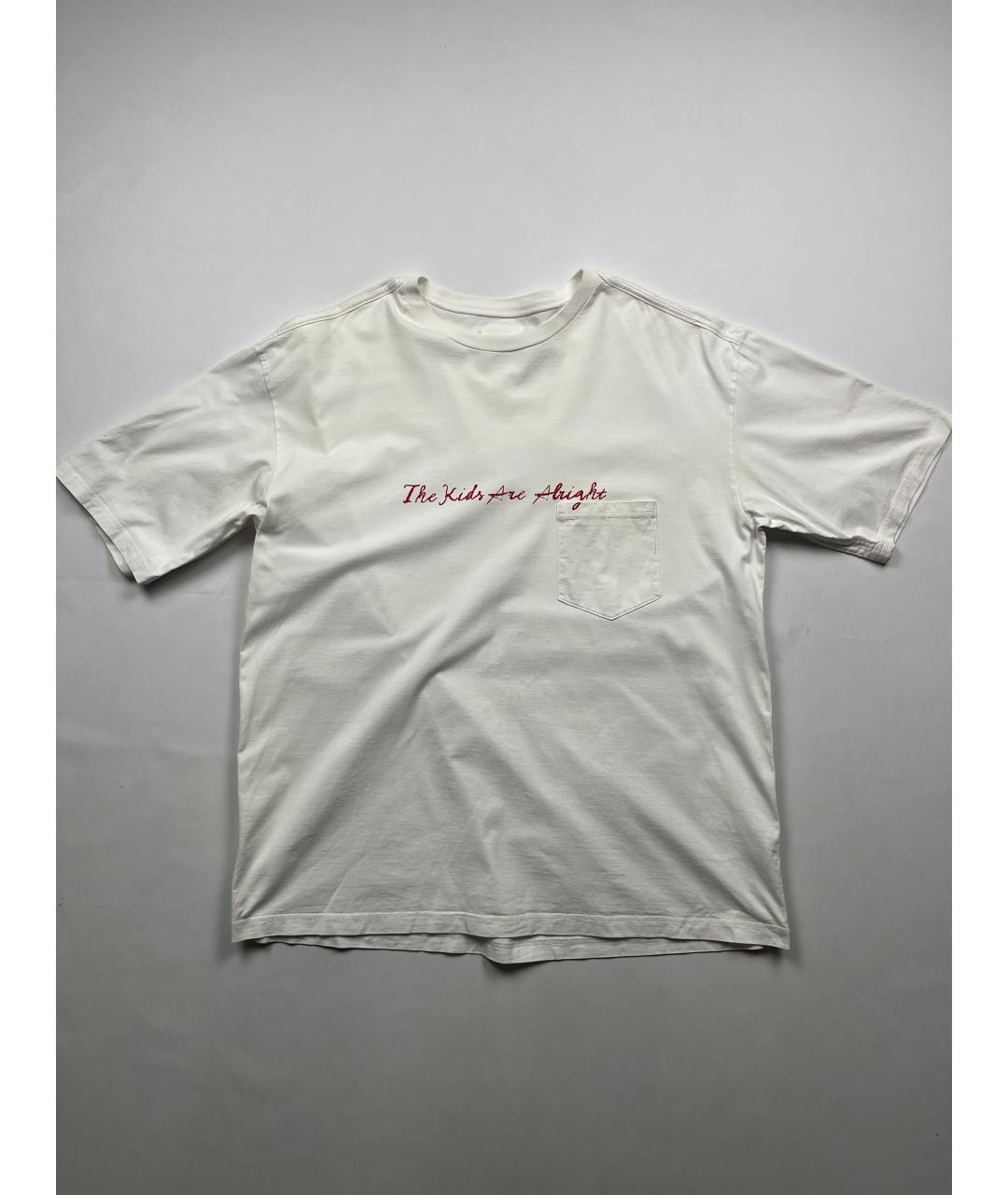 TAKAHIROMIYASHITA THE SOLOIST Белая хлопковая футболка, фото 6