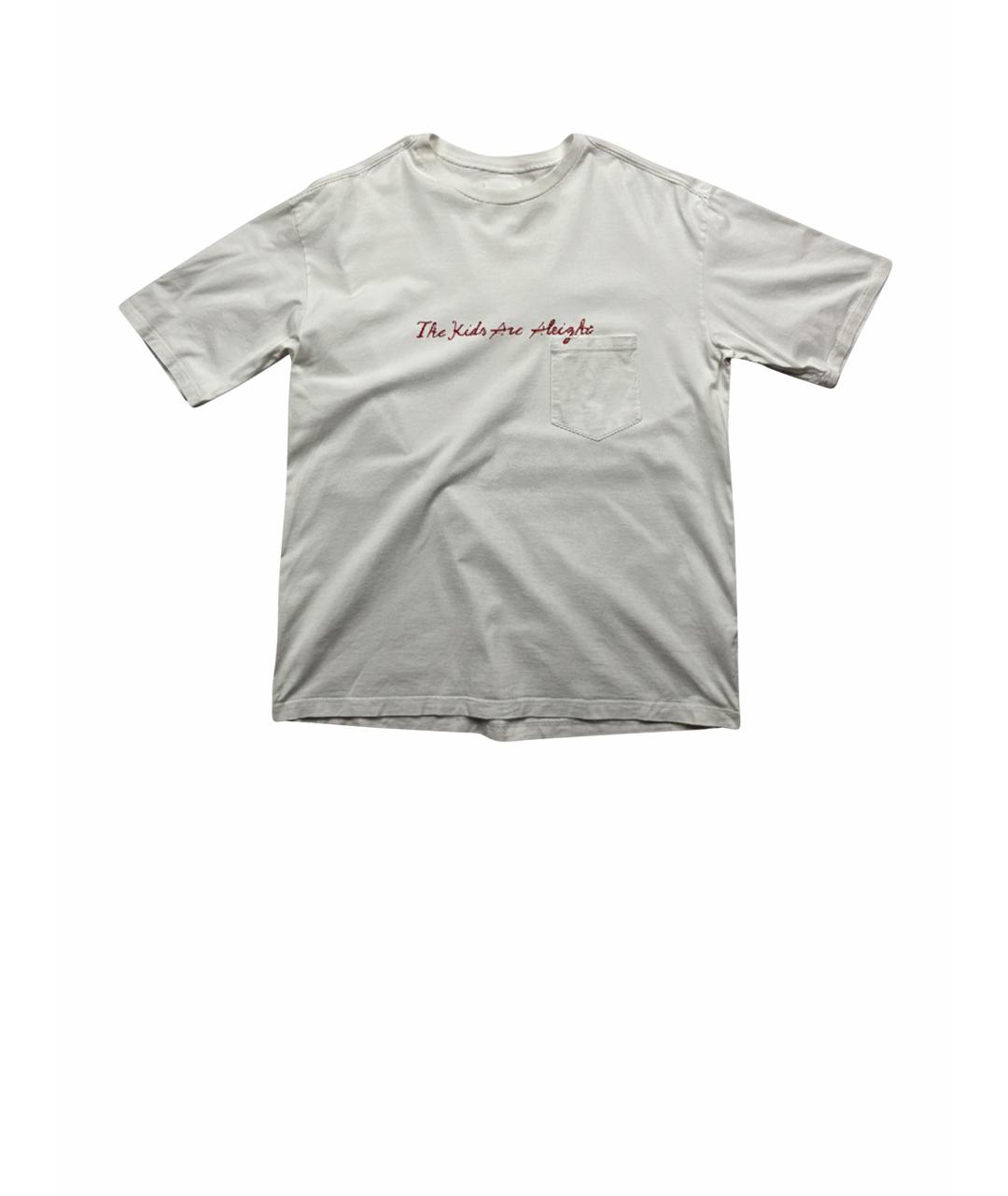 TAKAHIROMIYASHITA THE SOLOIST Белая хлопковая футболка, фото 1