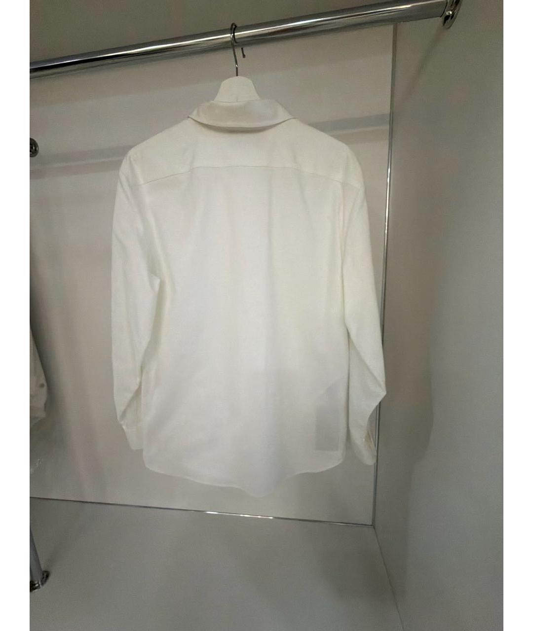 GUCCI Белая хлопковая рубашка, фото 2