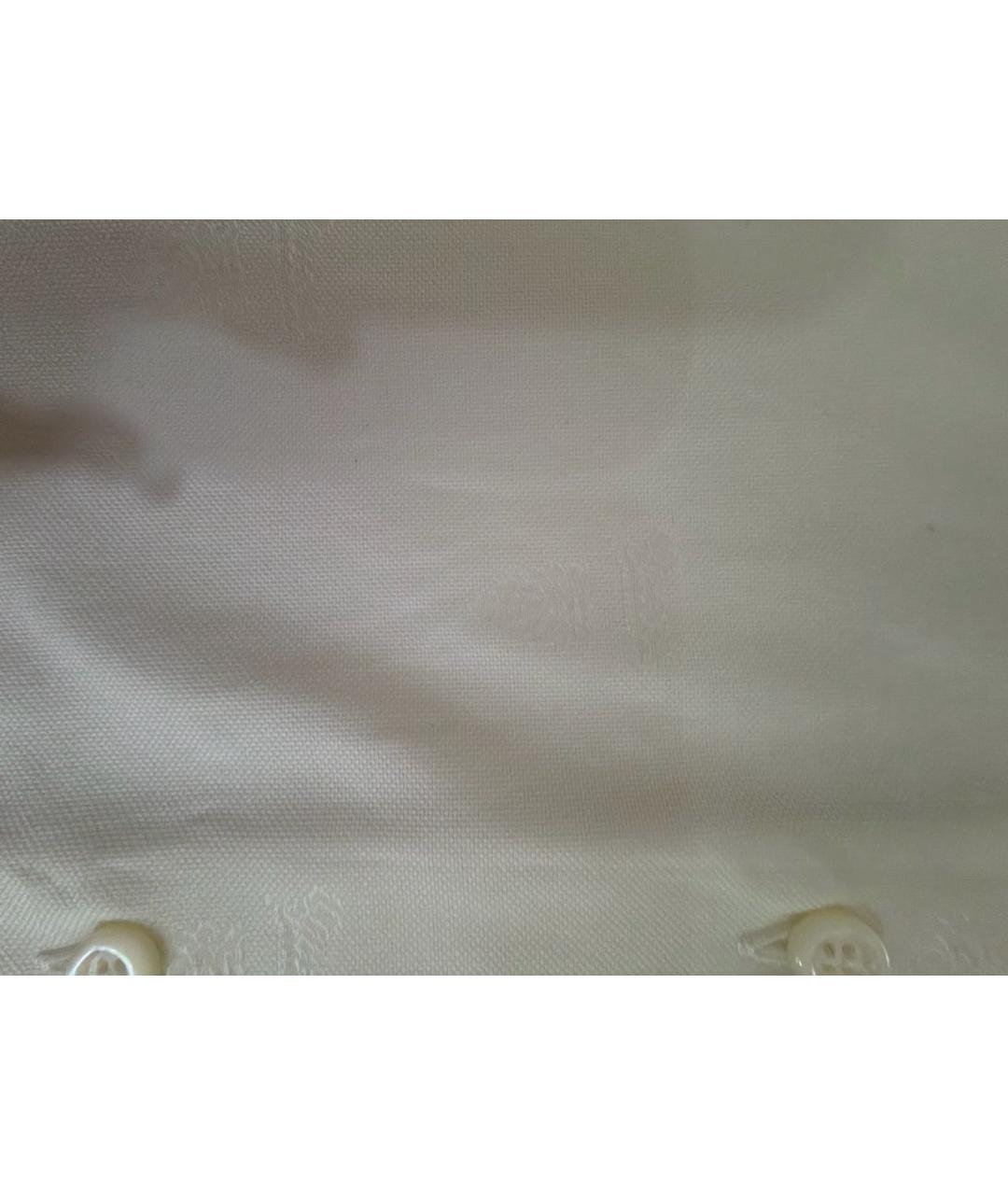 GUCCI Белая хлопковая рубашка, фото 4