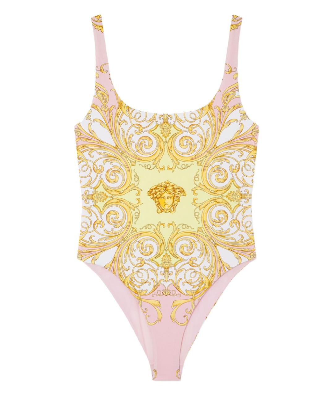 VERSACE Мульти полиэстеровый купальник, фото 1