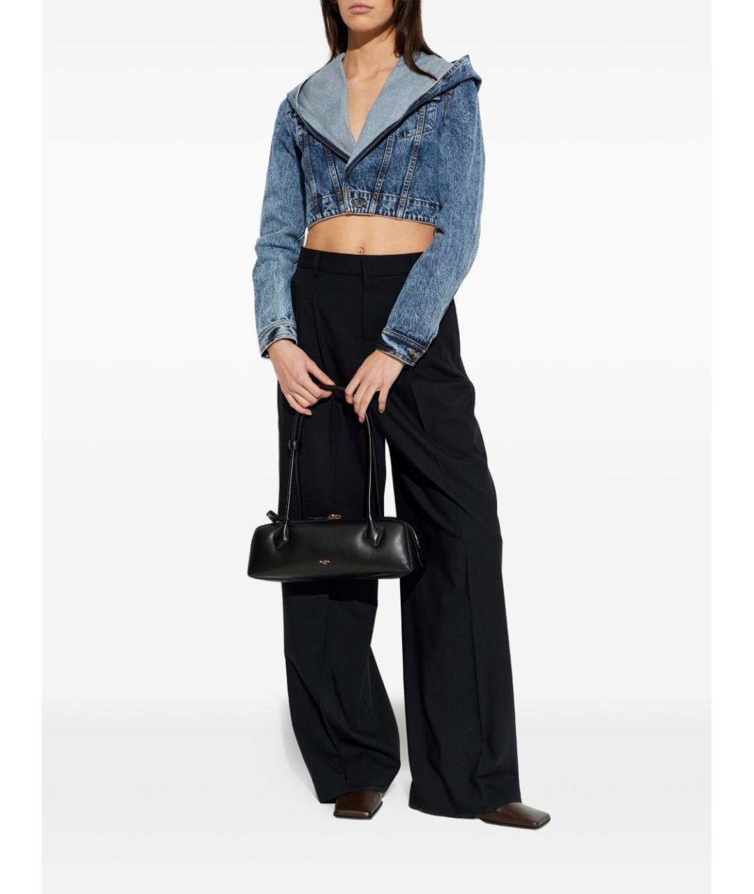 ALAIA Голубая хлопковая куртка, фото 4