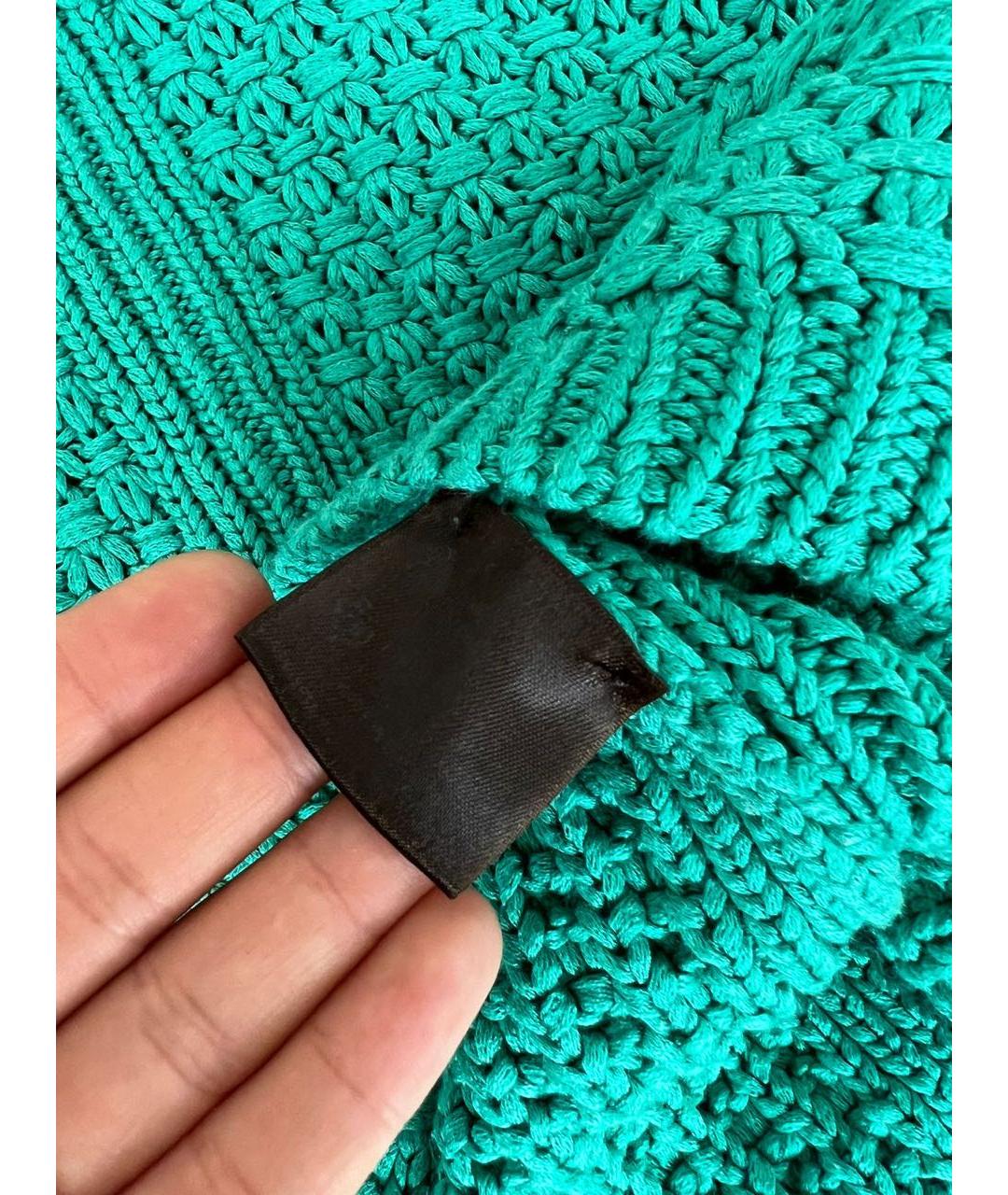 LORO PIANA Зеленый джемпер / свитер, фото 5