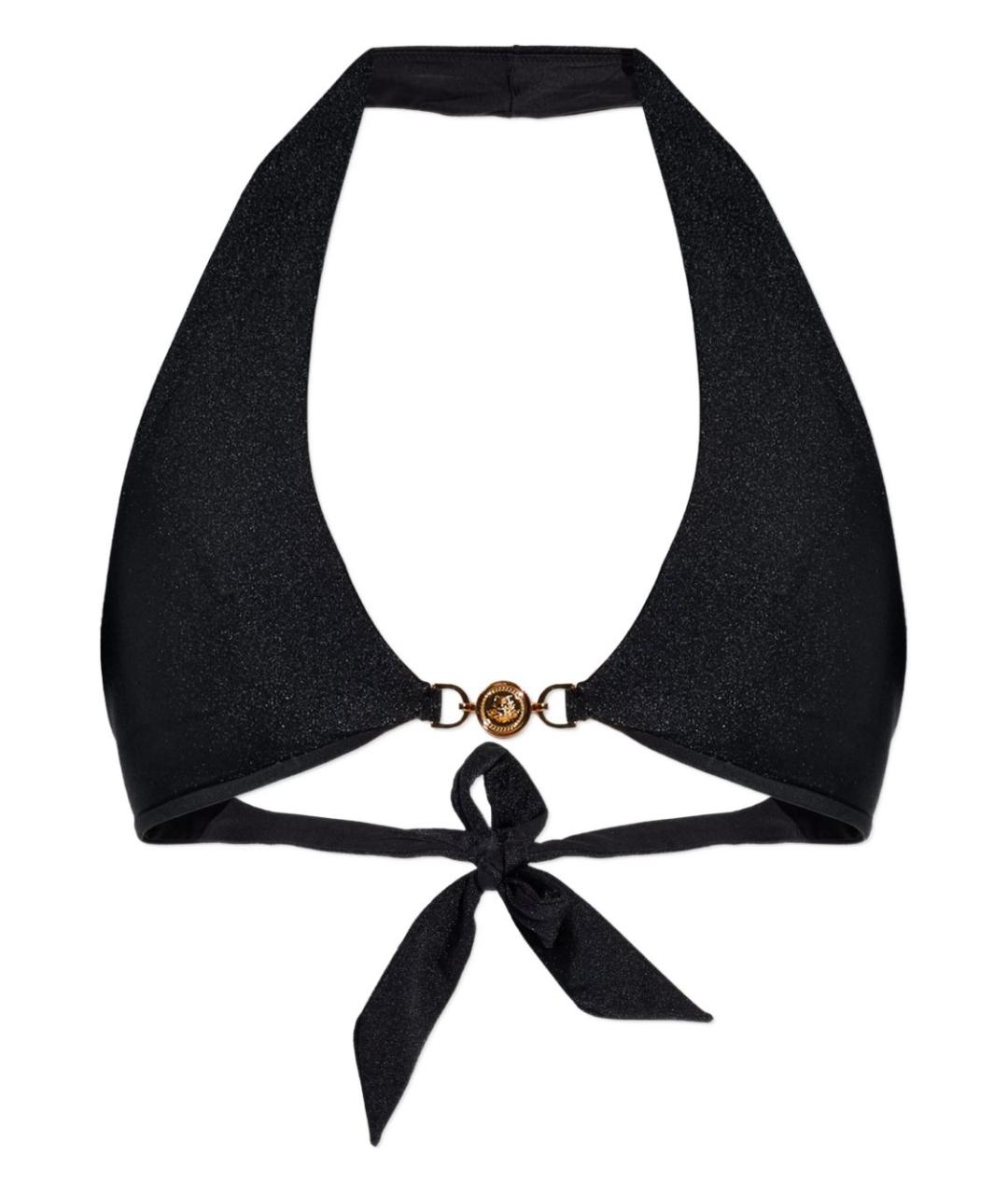 VERSACE Черный полиэстеровый купальник, фото 1