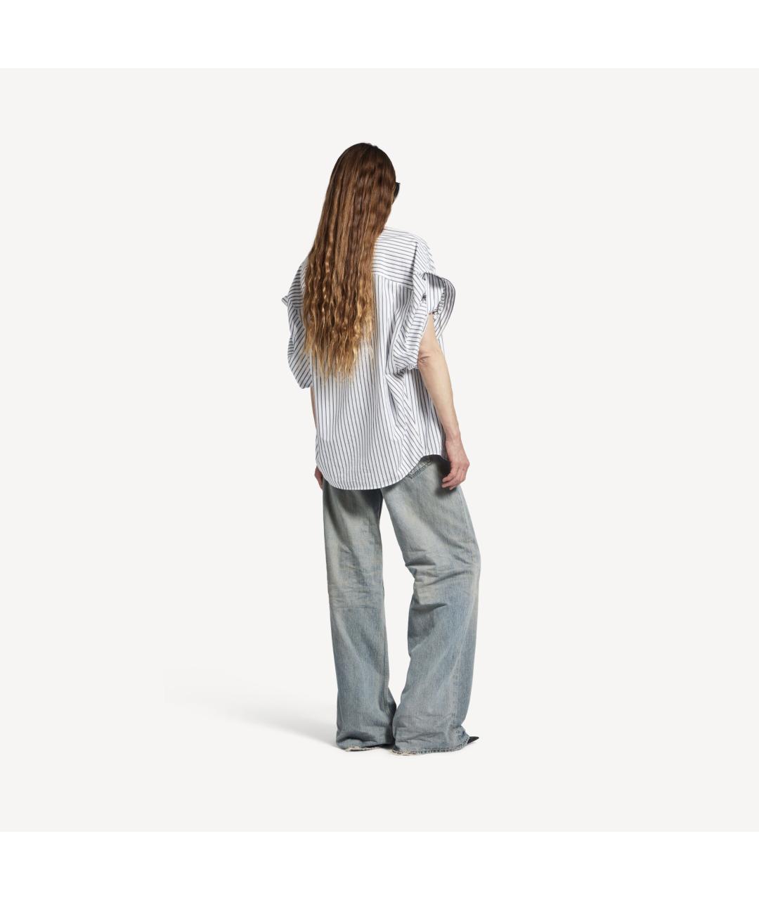 BALENCIAGA Мульти хлопковая рубашка, фото 4