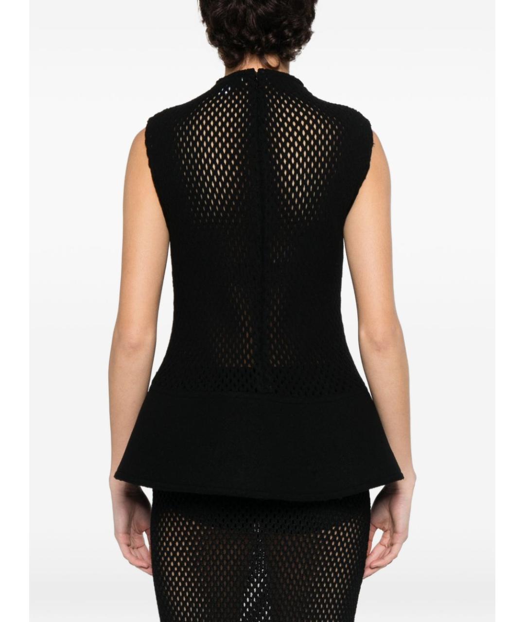 ALAIA Черная шерстяная майка, фото 5