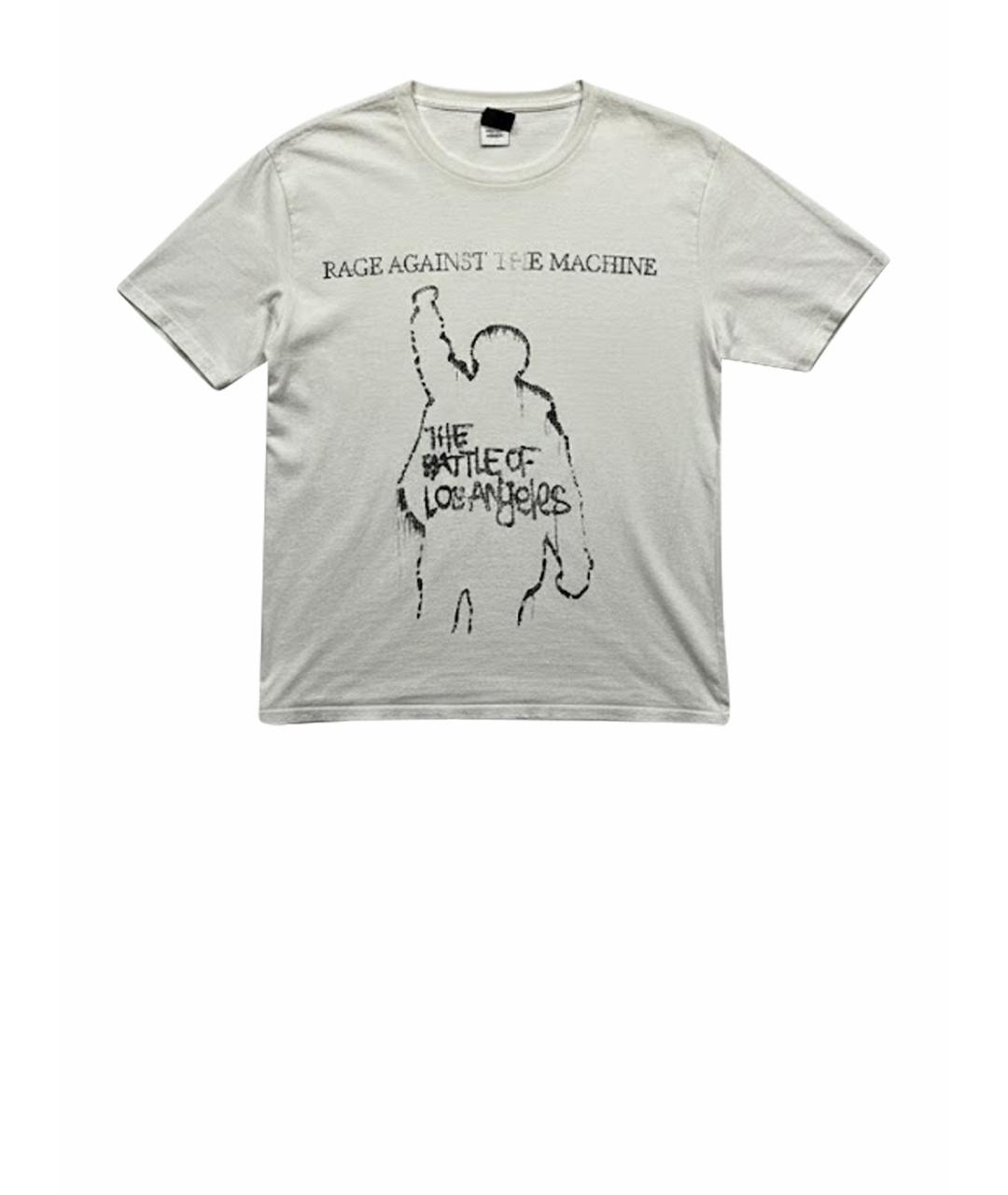 WACKO MARIA Белая хлопковая футболка, фото 1