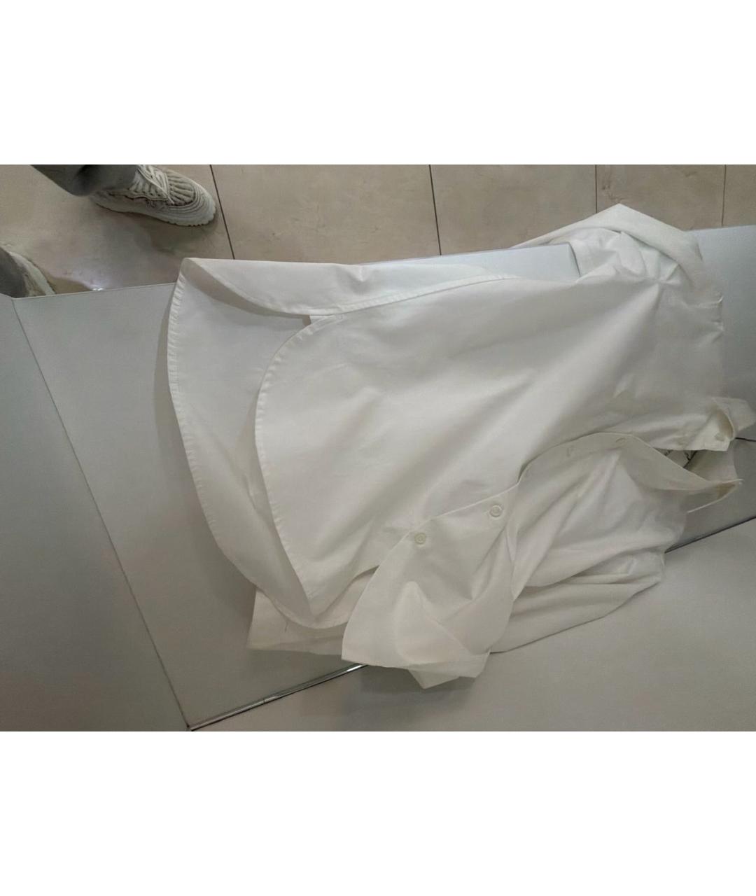 BOTTEGA VENETA Белая хлопковая рубашка, фото 6