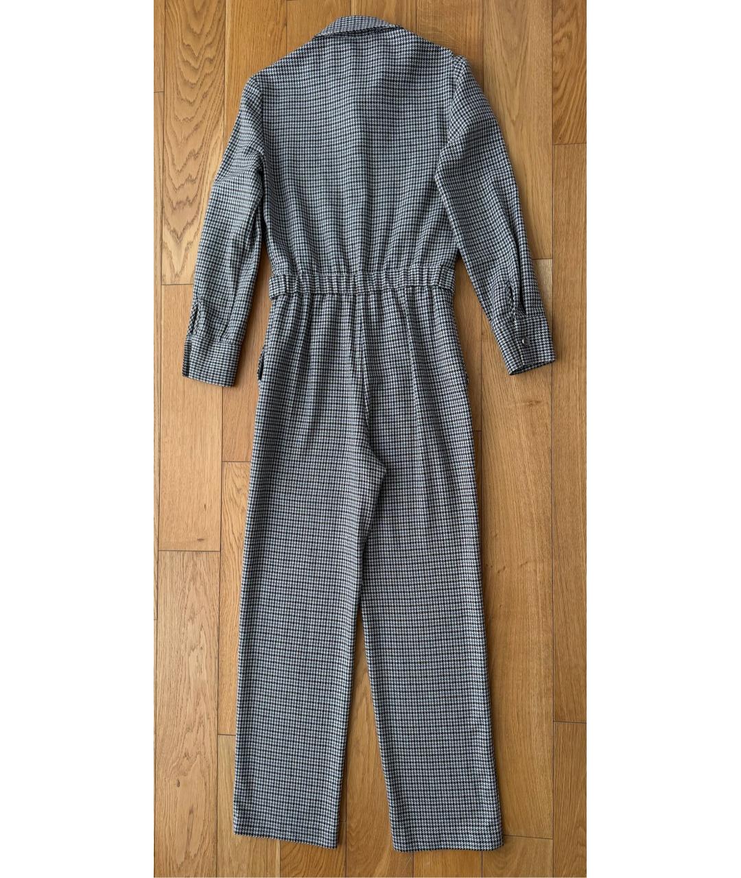 MAJE Коричневый шерстяной комбинезон, фото 2