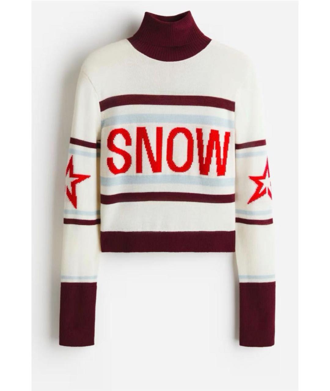 PERFECT MOMENT Бордовый шерстяной костюм с брюками, фото 8