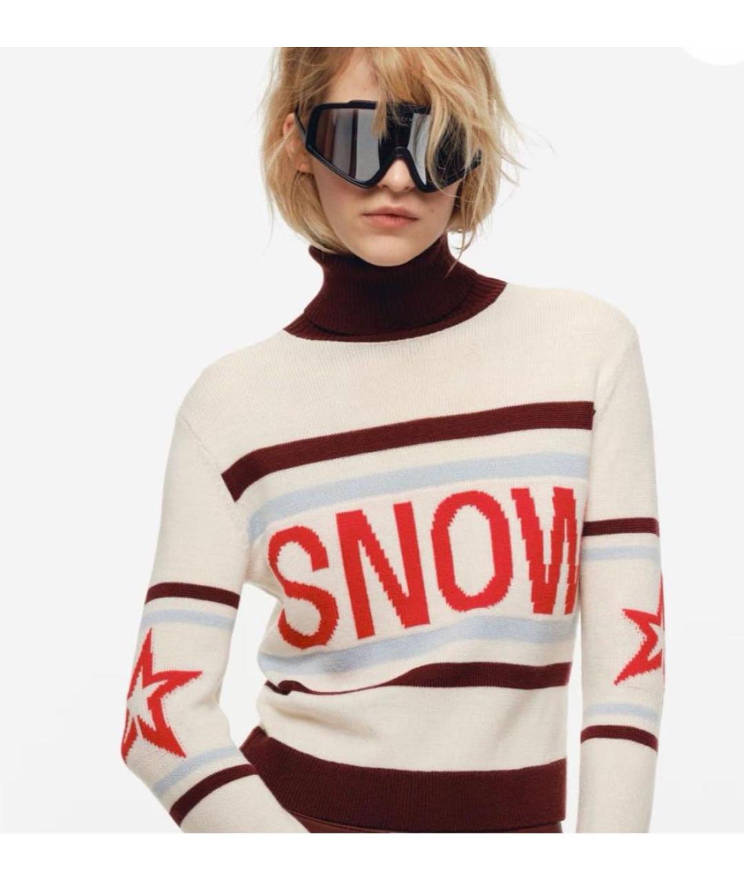 PERFECT MOMENT Бордовый шерстяной костюм с брюками, фото 4