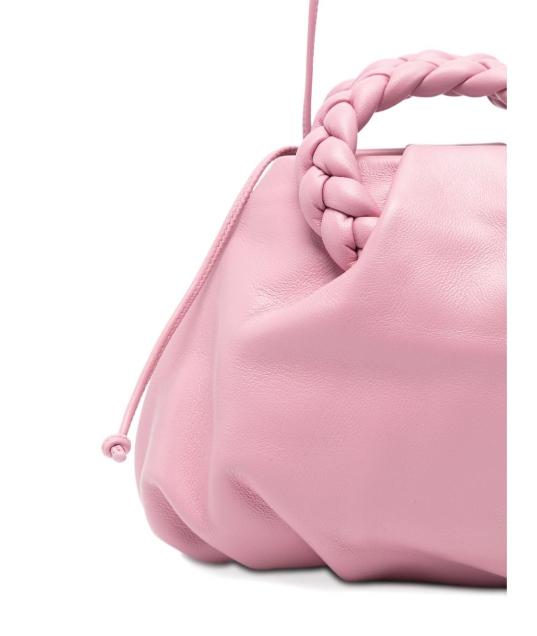 HEREU Розовая кожаная сумка через плечо, фото 2