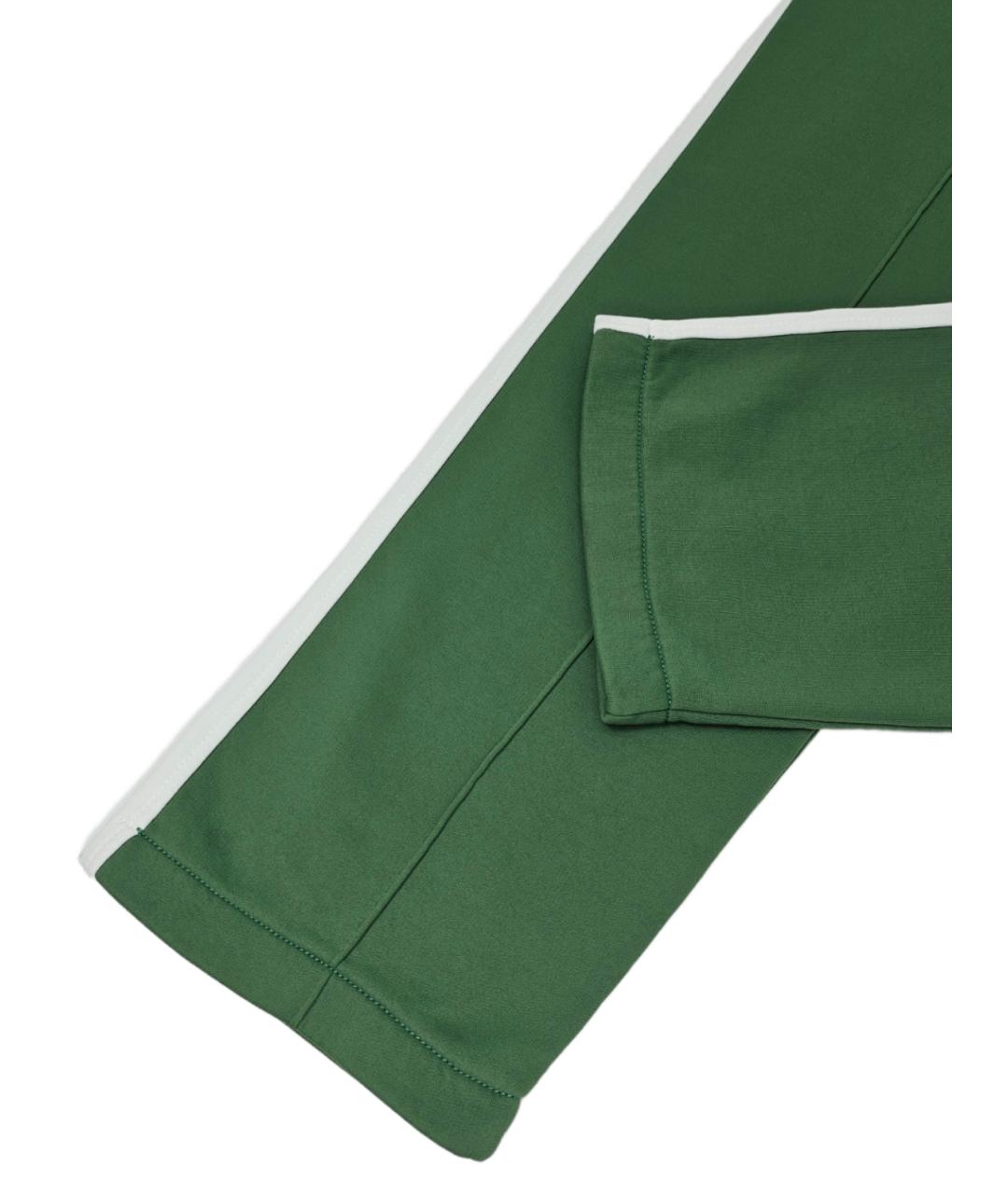 Ami Paris Зеленые хлопковые повседневные брюки, фото 3