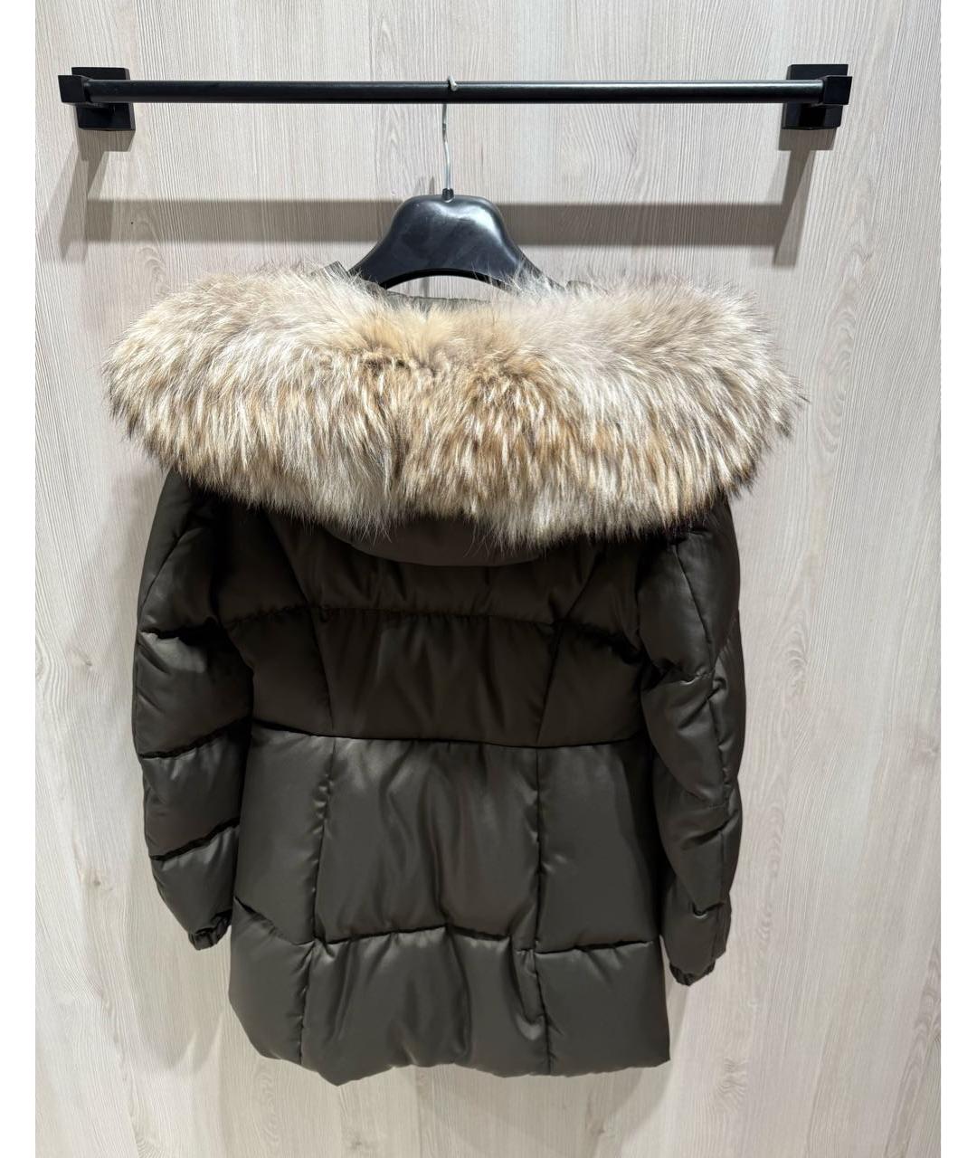 PRADA Хаки пуховик, фото 3