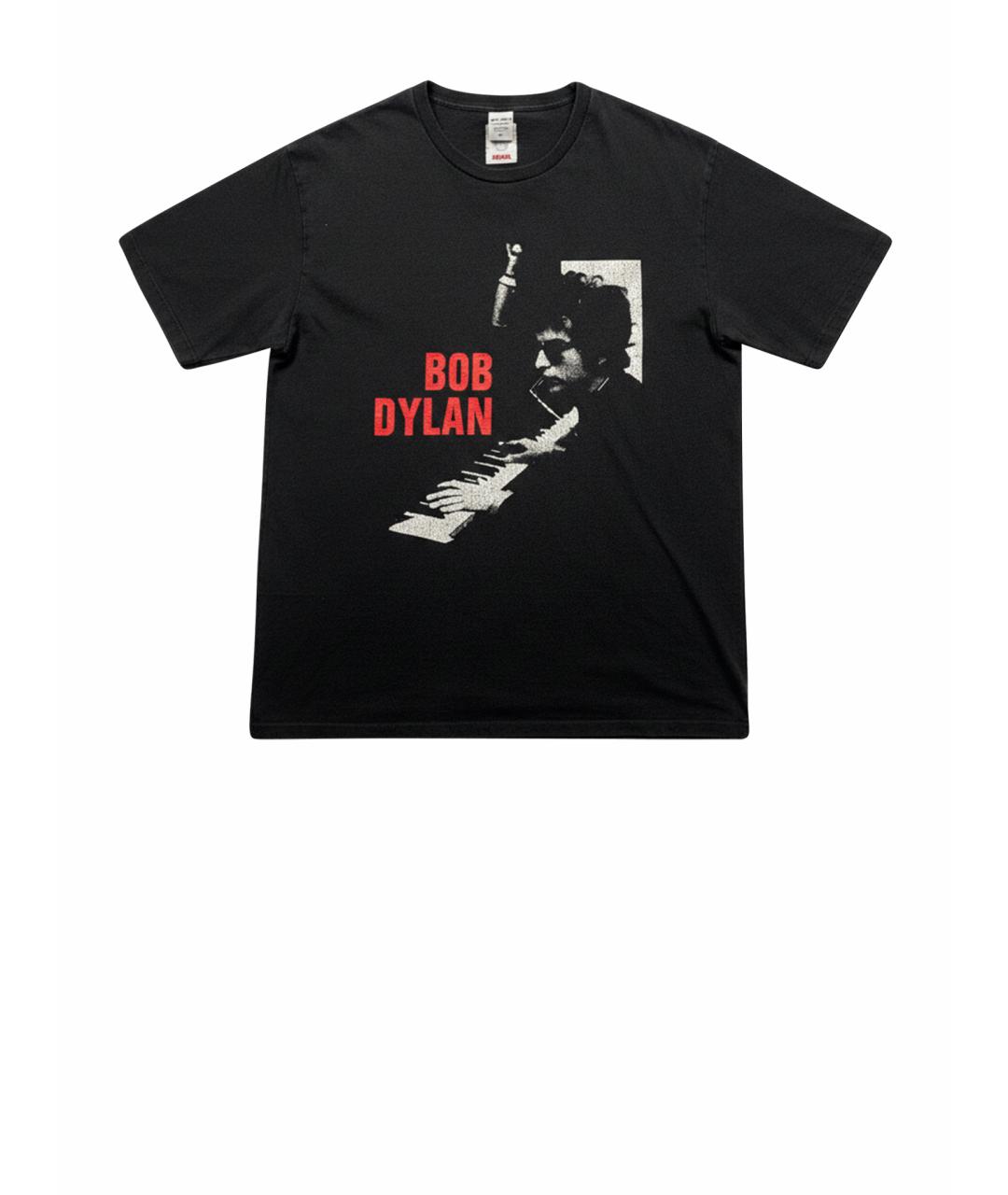 WACKO MARIA Черная хлопковая футболка, фото 1