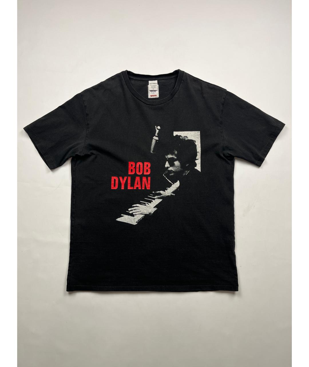 WACKO MARIA Черная хлопковая футболка, фото 7