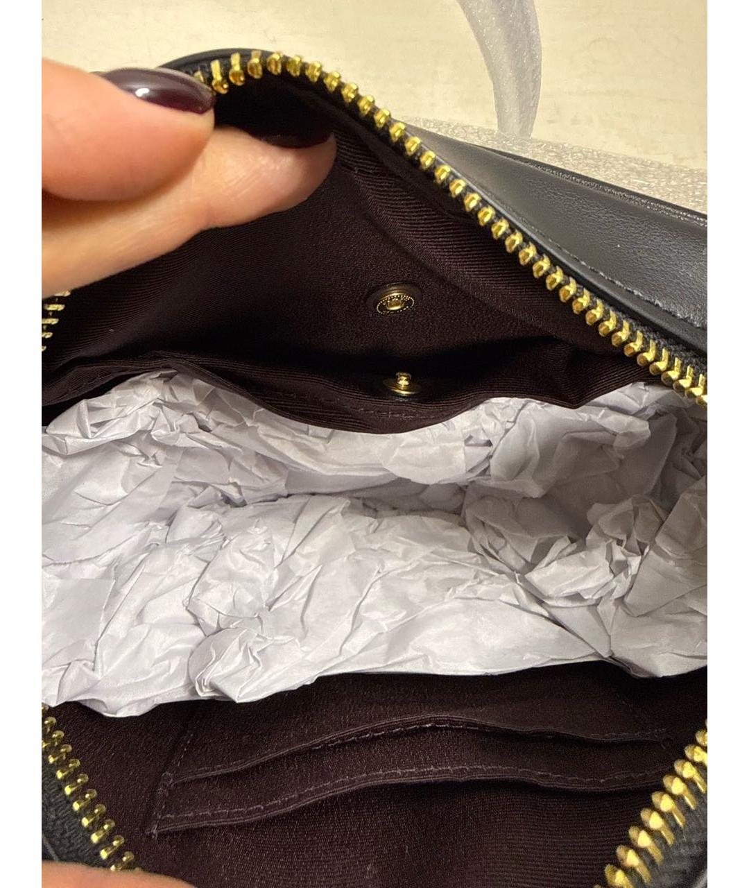 COACH Коричневая сумка через плечо, фото 4