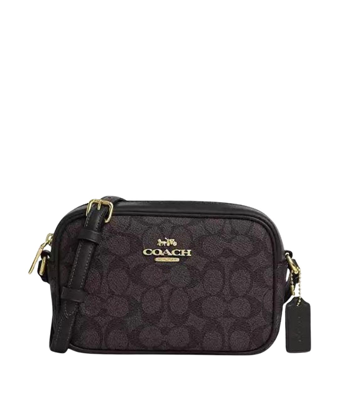 COACH Коричневая сумка через плечо, фото 1