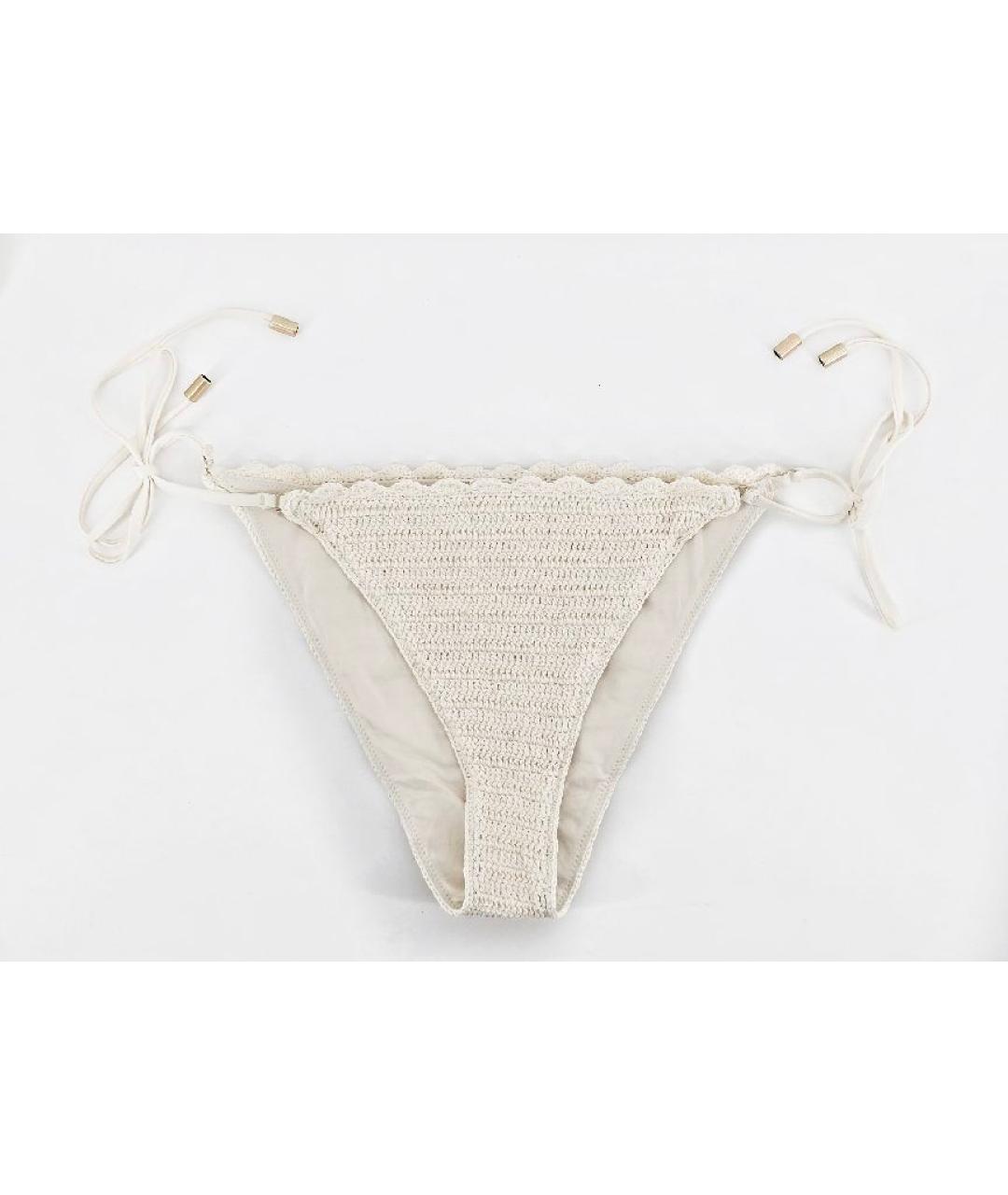 ZIMMERMANN Белый хлопковый купальник, фото 3